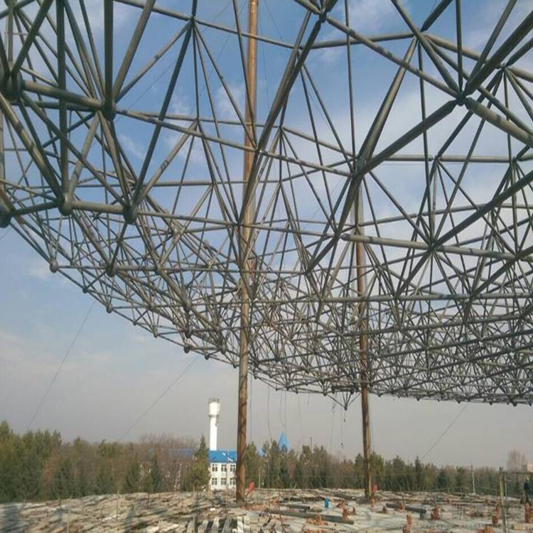 淮南球形网架钢结构施工方案